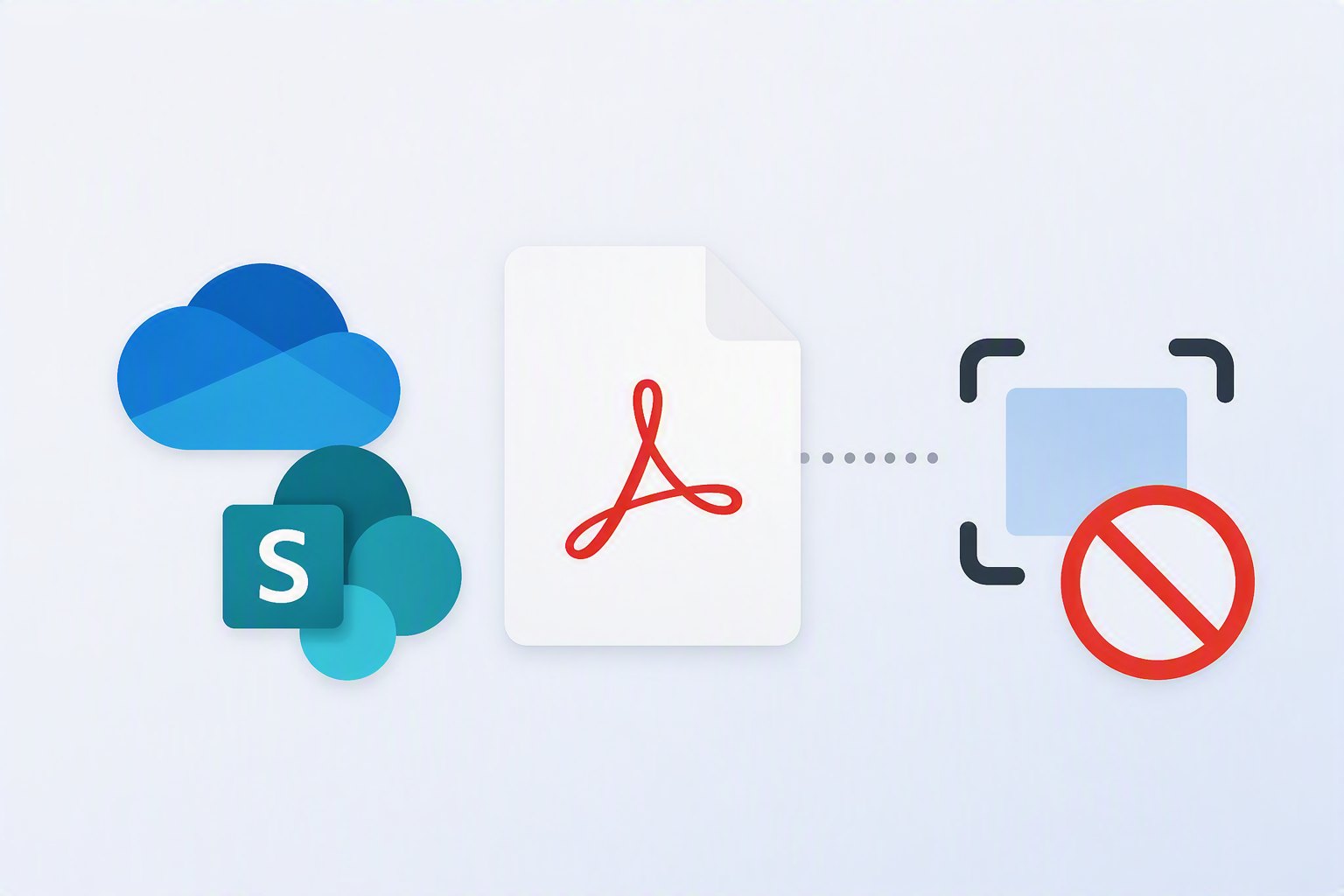 OneDrive et SharePoint: Microsoft va bloquer les captures d’écran des PDF sensibles